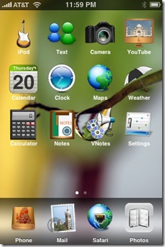 Dew-iphone-Theme