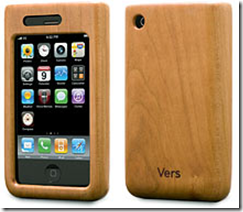 Vers Iphone Wooden Shell Case